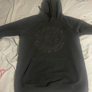 Gym shark hoddie ,black,size meduim